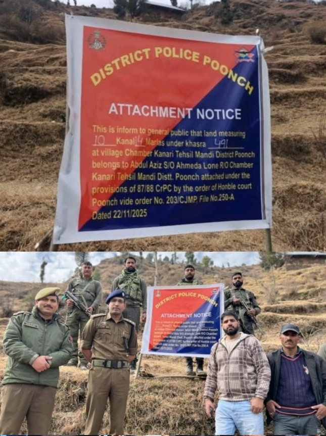 Poonch Police terror property